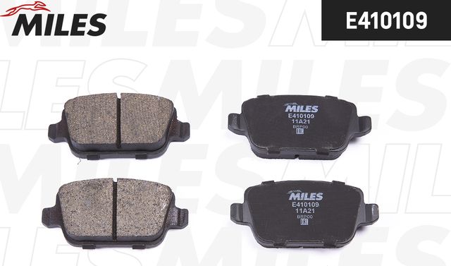 Тормозные колодки Miles (Low-Metallic). Артикул E410109