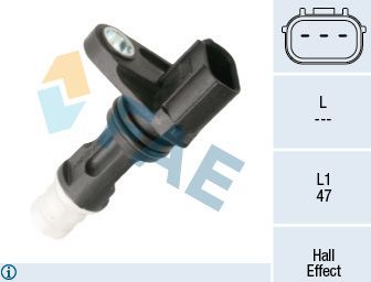 Датчик положения коленвала FAE. Артикул 79459