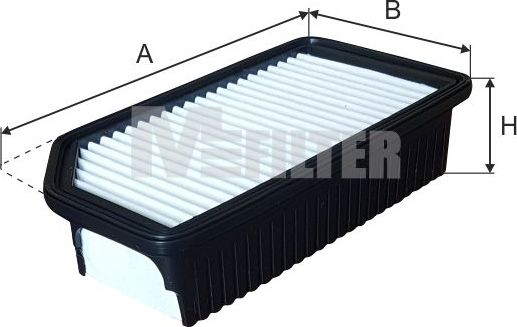 Воздушный фильтр MFilter. Артикул K 7117