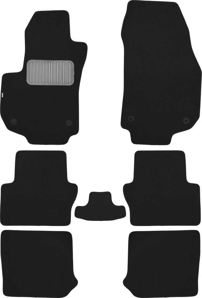 Коврики текстильные Klever Premium для салона Opel Zafira B минивен 2005-2010. Артикул KLEVER03370922110kh