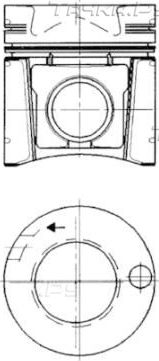 Поршневая группа Kolbenschmidt. Артикул 93231960