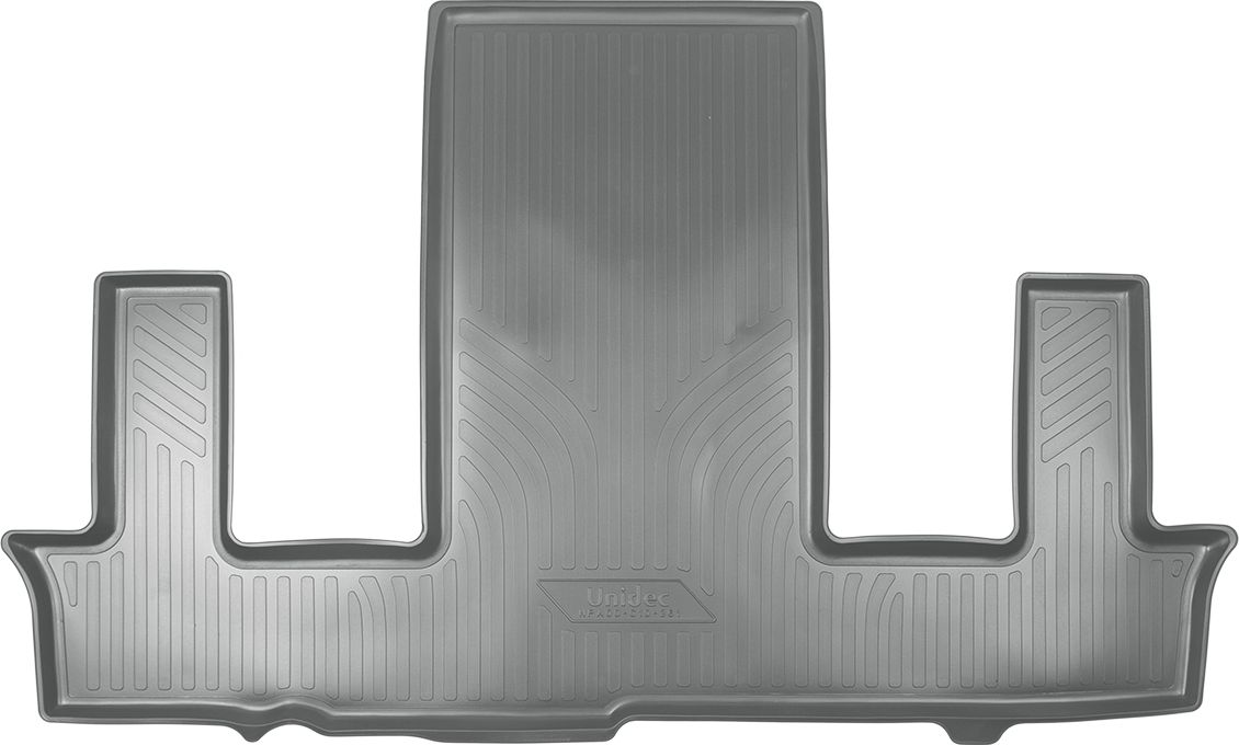 Коврики Норпласт для салона Cadillac Escalade V (3 ряд 7 мест) 2020-2026 СЕРЫЕ. Артикул NPA00-C10-361-1-G