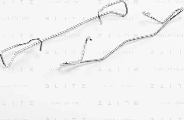 Комплект монтажный тормозных колодок (Blitz). Артикул BR0510