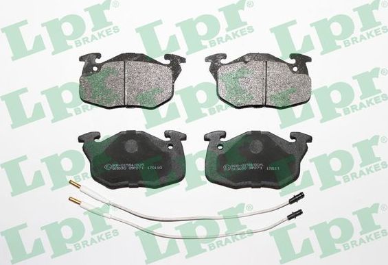 Тормозные колодки LPR. Артикул 05P271