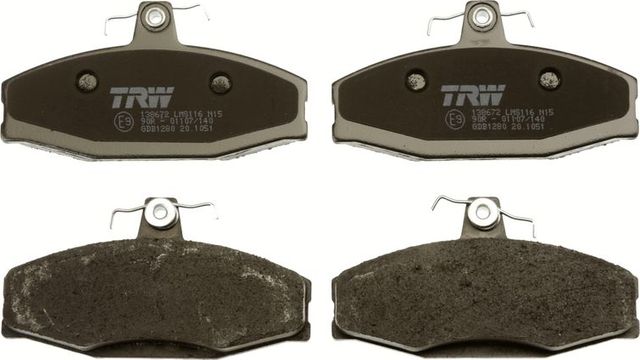 Тормозные колодки TRW COTEC. Артикул GDB1280