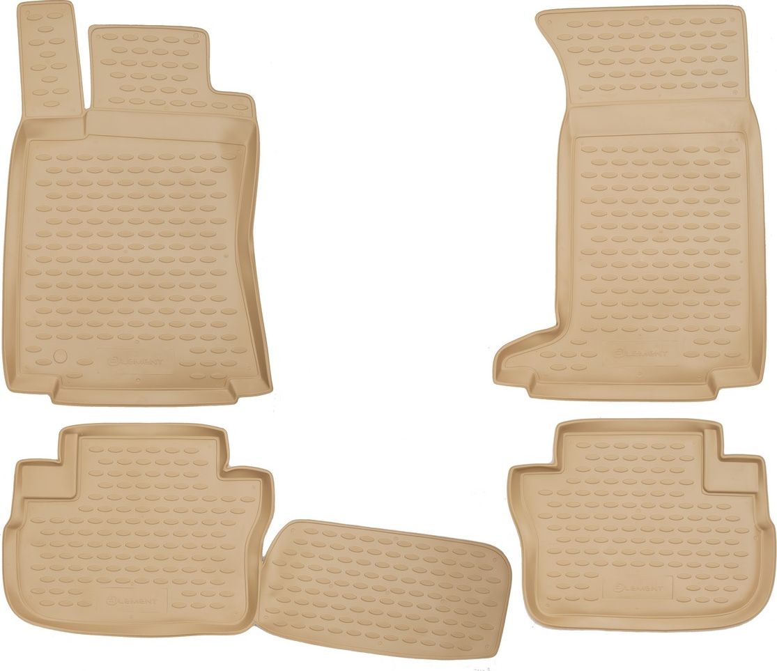 Коврики Element для салона Cadillac CTS II 2007-2013 БЕЖЕВЫЕ. Артикул NLC.07.04.212k