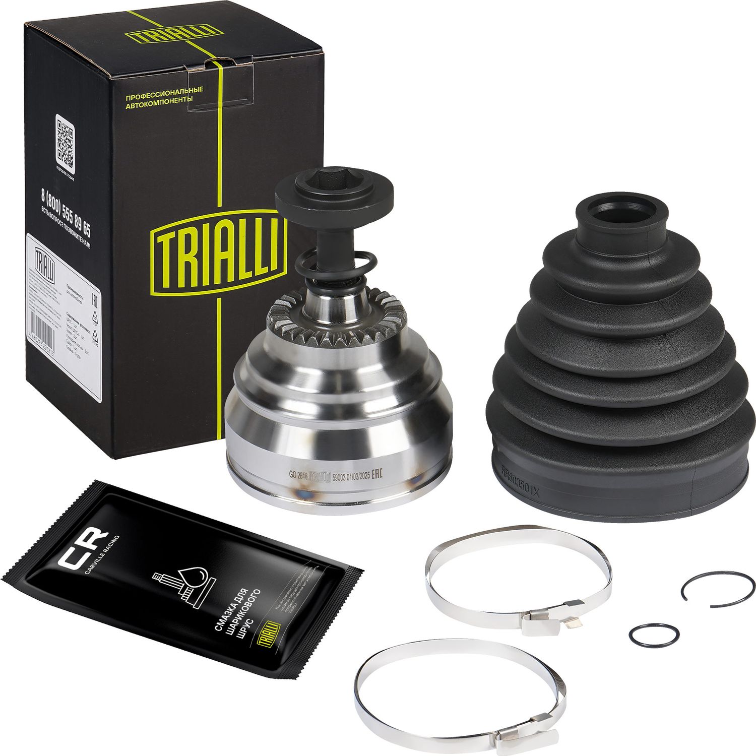 Шрус внутренний (граната) Trialli. Артикул GO 2616