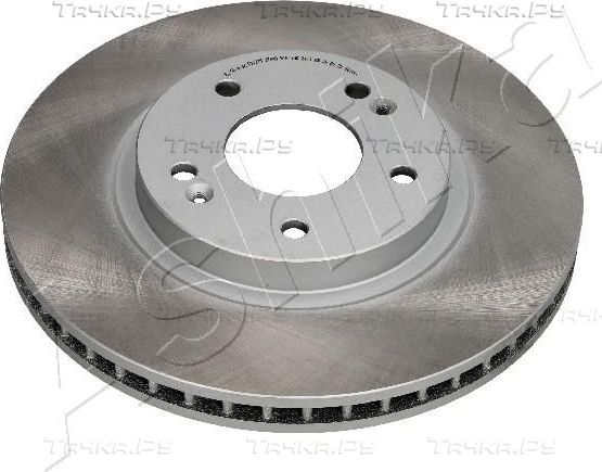 Тормозной диск ASHIKA передний для Mitsubishi ASX I 2010-2026. Артикул 60-0H-H21C