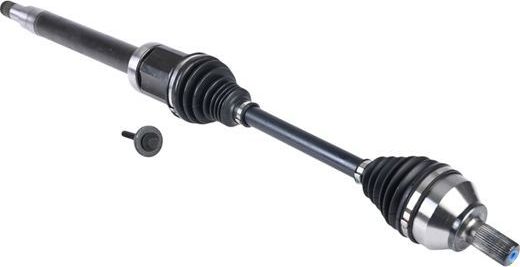 Полуось (привод в сборе, приводной вал) Zentparts передняя правая для Ford C-MAX I 2003-2010. Артикул Z15010