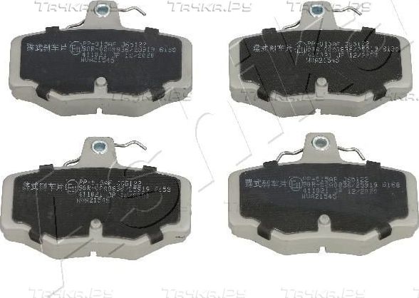 Тормозные колодки ASHIKA. Артикул 51-00-015