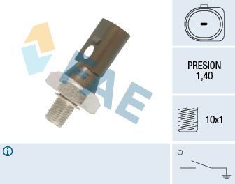 Датчик давления масла FAE. Артикул 12880