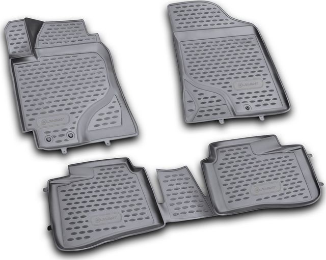 Коврики Element 3D для салона Kia Cerato II 2009-2013. Артикул NLC.3D.25.26.210