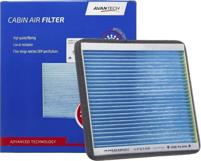 САЛОННЫЙ ФИЛЬТР AVANTECH Avantech. Артикул CF0108