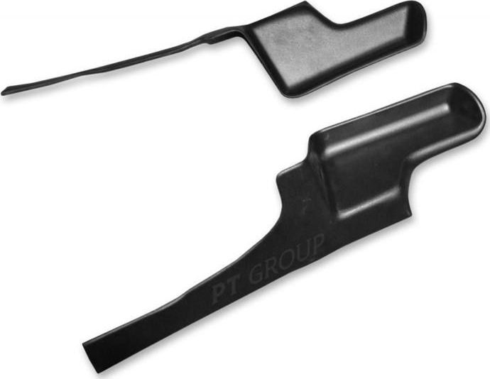 Накладки PT Group на ковролин порогов задних дверей (2 шт) (ABS) для Renault Kaptur 2016-2022. Артикул RKA111702