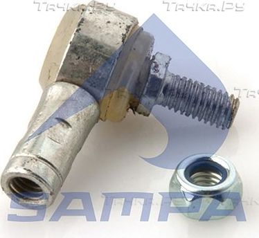 Наконечник рулевой тяги Sampa левый для Renault Kerax 1997-2026. Артикул 080.075