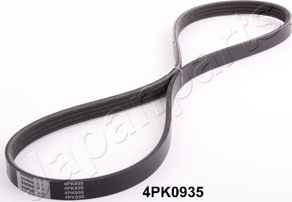 Приводной ремень поликлиновой Japanparts. Артикул DV-4PK0935