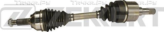 Полуось (привод в сборе, приводной вал) Zekkert. Артикул AW-4234