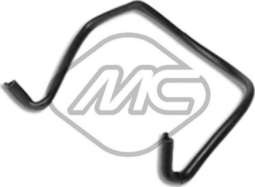 Патрубок радиатора (системы охлаждения) Metalcaucho для Citroen Berlingo I 1996-2003. Артикул 94035