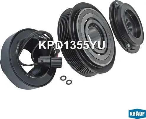 Муфта HYUNDAI ix35 (09-13) компрессора кондиционера KRAUF Krauf. Артикул KPD1355YU