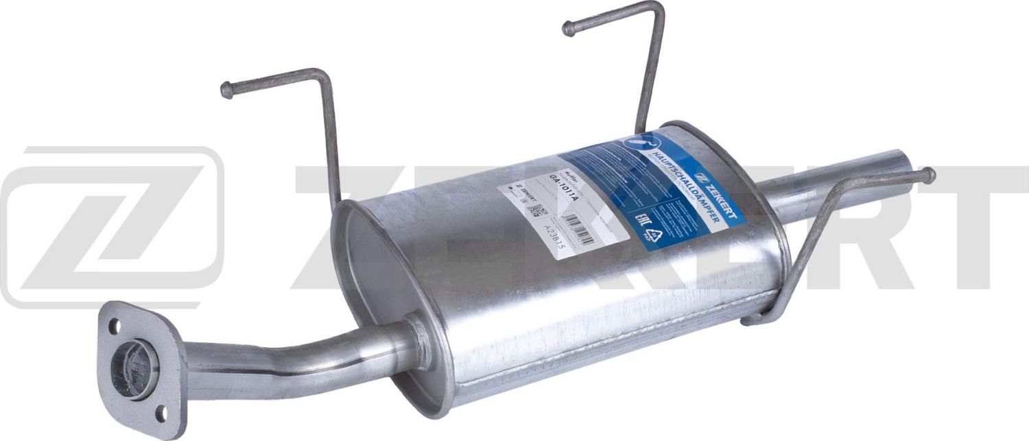 Глушитель Zekkert (высококачественная сталь). Артикул GA-1011A