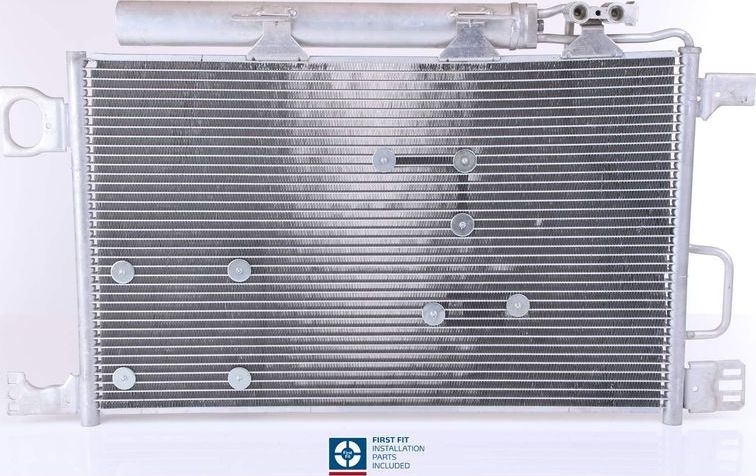 Радиатор кондиционера (конденсатор) Nissens (алюминий). Артикул 94857