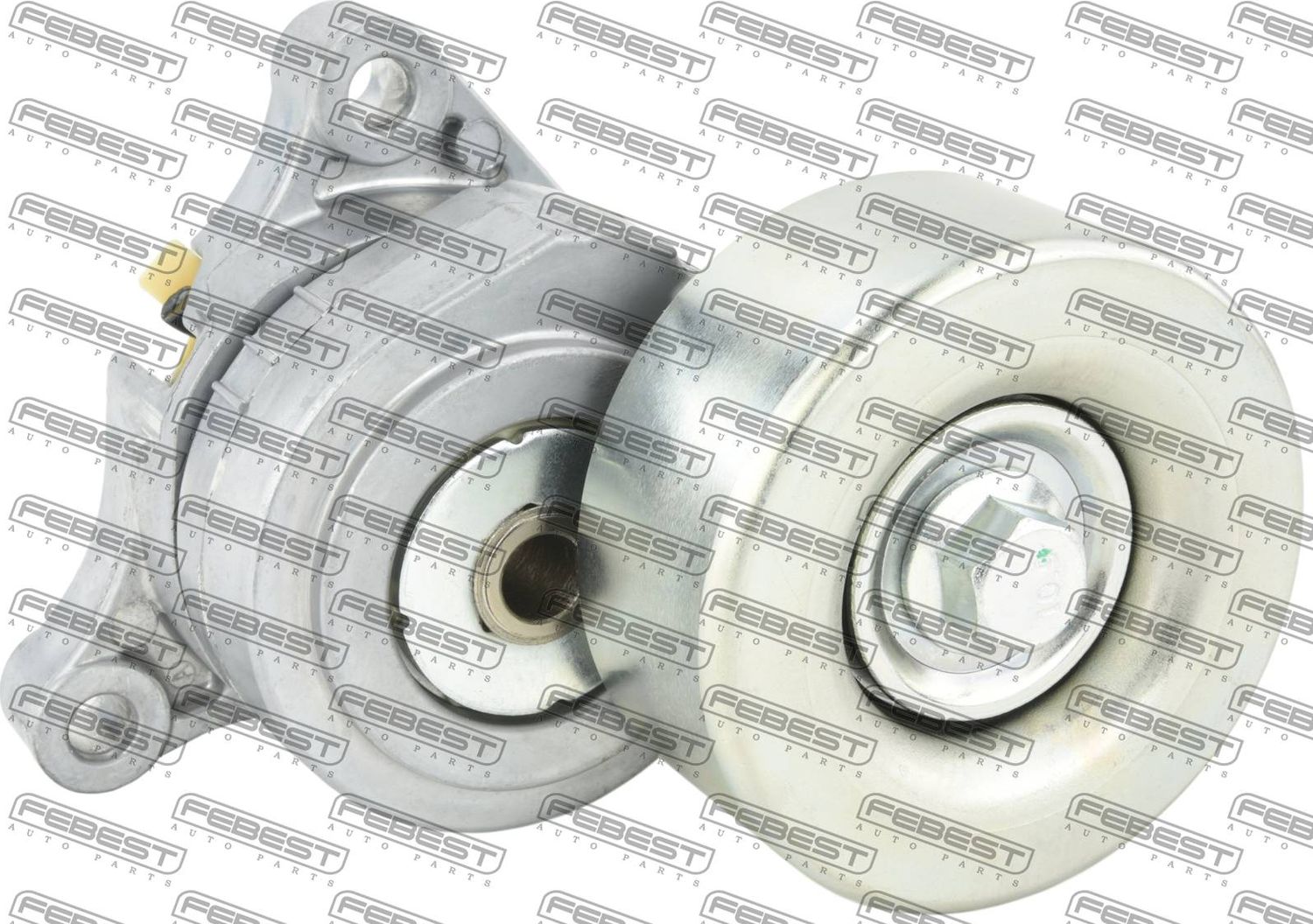 Натяжной ролик (натяжитель) приводного клинового зубчатого ремня Febest. Артикул 0890-B13