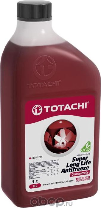 Антифриз, концентрат SUPER LLA 1л красный (Totachi). Артикул 43301