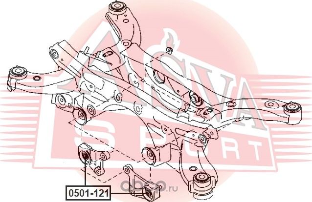 САЙЛЕНТБЛОК (Asva). Артикул 0501121