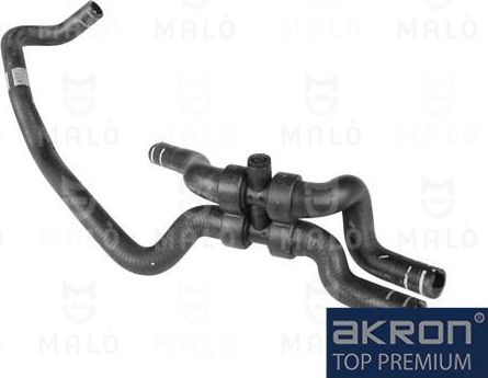 Патрубок системы охлаждения (радиатора) Malo. Артикул 14892A