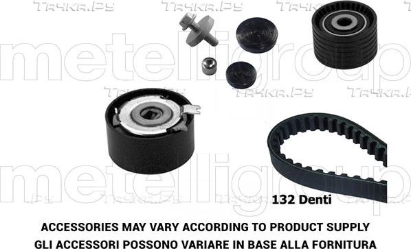 Ремень ГРМ с роликами (комплект) Metelli для Nissan Almera G15 2012-2018. Артикул 29-0019