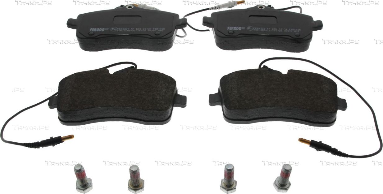 Тормозные колодки Ferodo Premier Eco Friction передние для Peugeot 407 2004-2010. Артикул FDB1725