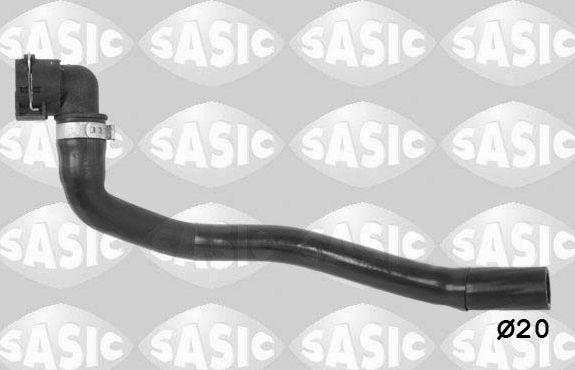 Патрубок радиатора (системы охлаждения) Sasic. Артикул 3406402