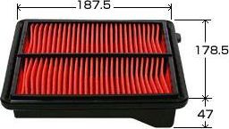 Воздушный фильтр JS Asakashi. Артикул A889J