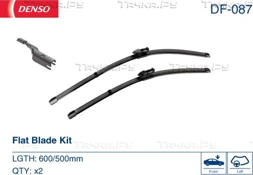 Щетки стеклоочистителя (дворники) Denso. Артикул DF-087