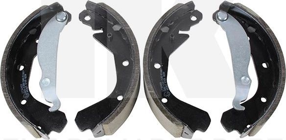 Тормозные колодки NK задние для Opel Kadett E 1984-1993. Артикул 2736409