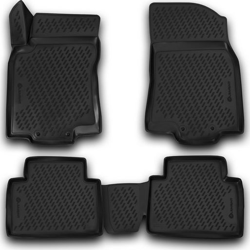 Коврики Element 3D для салона Nissan X-Trail T32 2015-2026. Артикул CARNIS00059