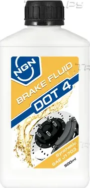 NGN BRAKE FLUID Тормозная жидкость DOT-4 (0,5L). Артикул V172085701