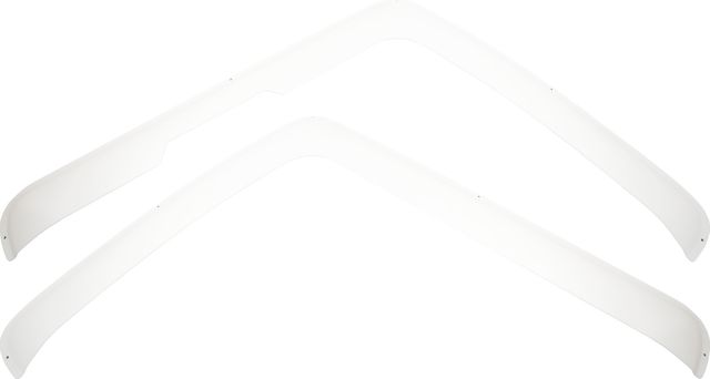 Дефлекторы REIN для окон (накладной) (2 шт.) FAW J7 грузовик, тягач 2023-2026 Белые. Артикул REINWV1332