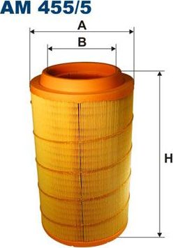 Воздушный фильтр Filtron. Артикул AM 455/5