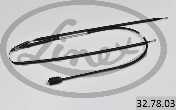 Трос ручника (тросик ручного тормоза) Linex для Opel Insignia I 2008-2017. Артикул 32.78.03