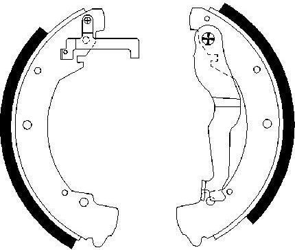 Тормозные колодки Bosch. Артикул 0 986 487 312