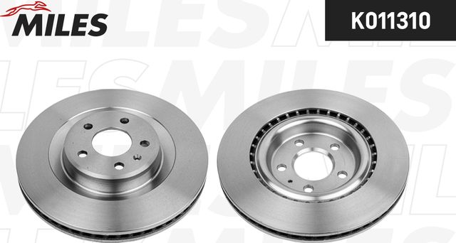 Тормозной диск Miles задний для Audi S7 I (4G) 2012-2015. Артикул K011310