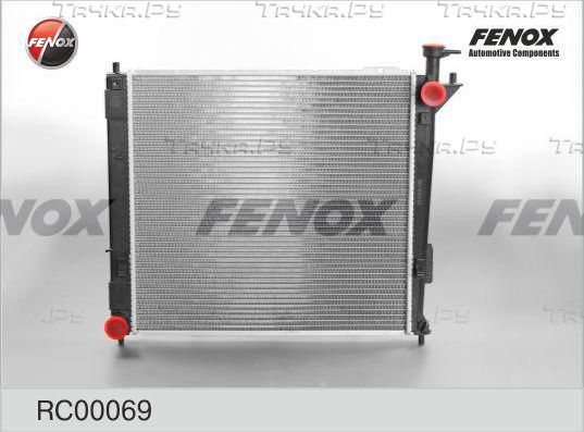 Радиатор охлаждения двигателя Fenox. Артикул RC00069