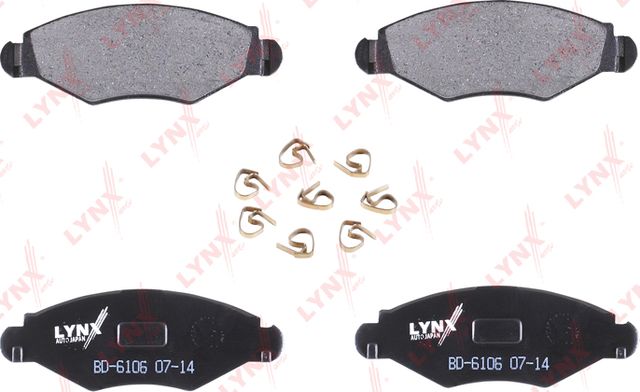 Тормозные колодки LYNXauto. Артикул BD-6106