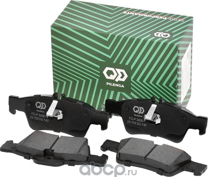 PILENGA Колодки тормозные дисковые задние Performante  MERCEDES-BENZ E-CLASS III (W211). Артикул fd-p3429t