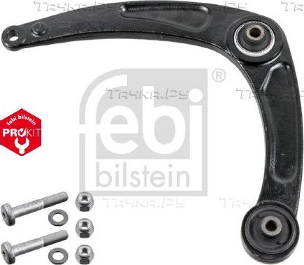 Поперечный рычаг передней подвески Febi Bilstein (Стольное литье) левый нижний для Citroen Berlingo II 2008-2019. Артикул 40841