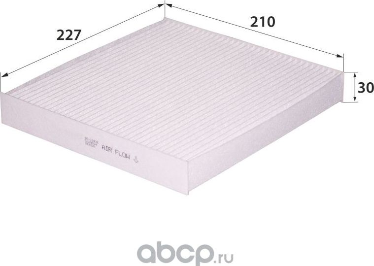 AC-1012E OEM 97133-L1000 (фильтр салонный) (RB-Exide). Артикул AC1012E