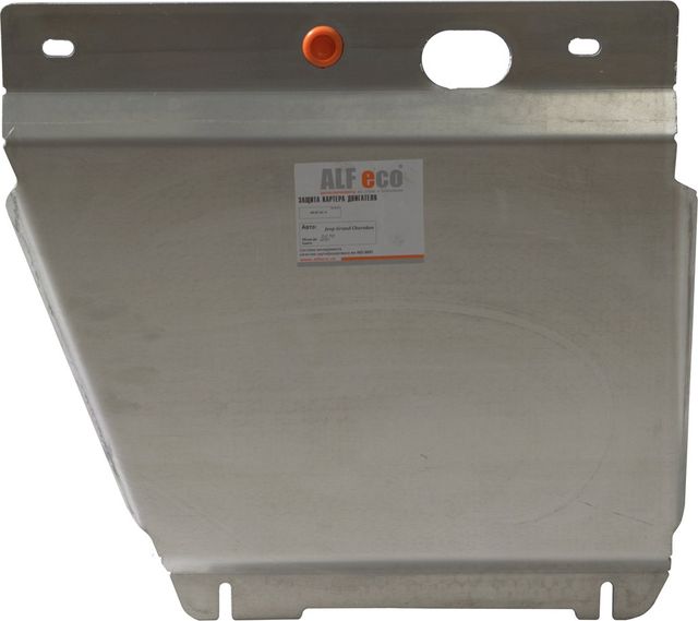 Защита алюминиевая Alfeco для КПП Jeep Grand Cherokee WK2 2013-2022. Артикул ALF.48.02al