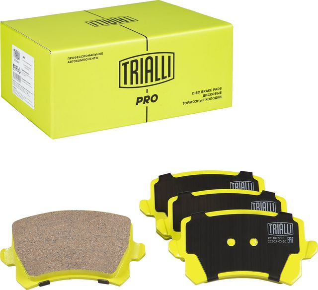 Тормозные колодки Trialli (Керамика). Артикул PF 1878CR