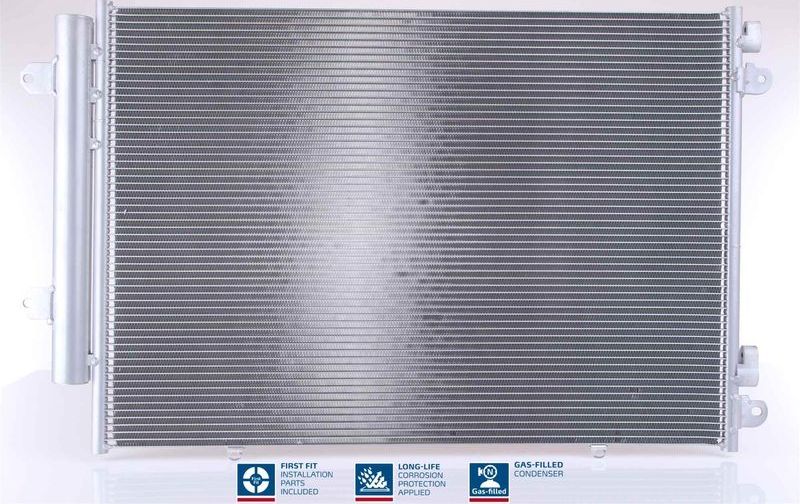 Радиатор кондиционера (конденсатор) Nissens (алюминий). Артикул 940691